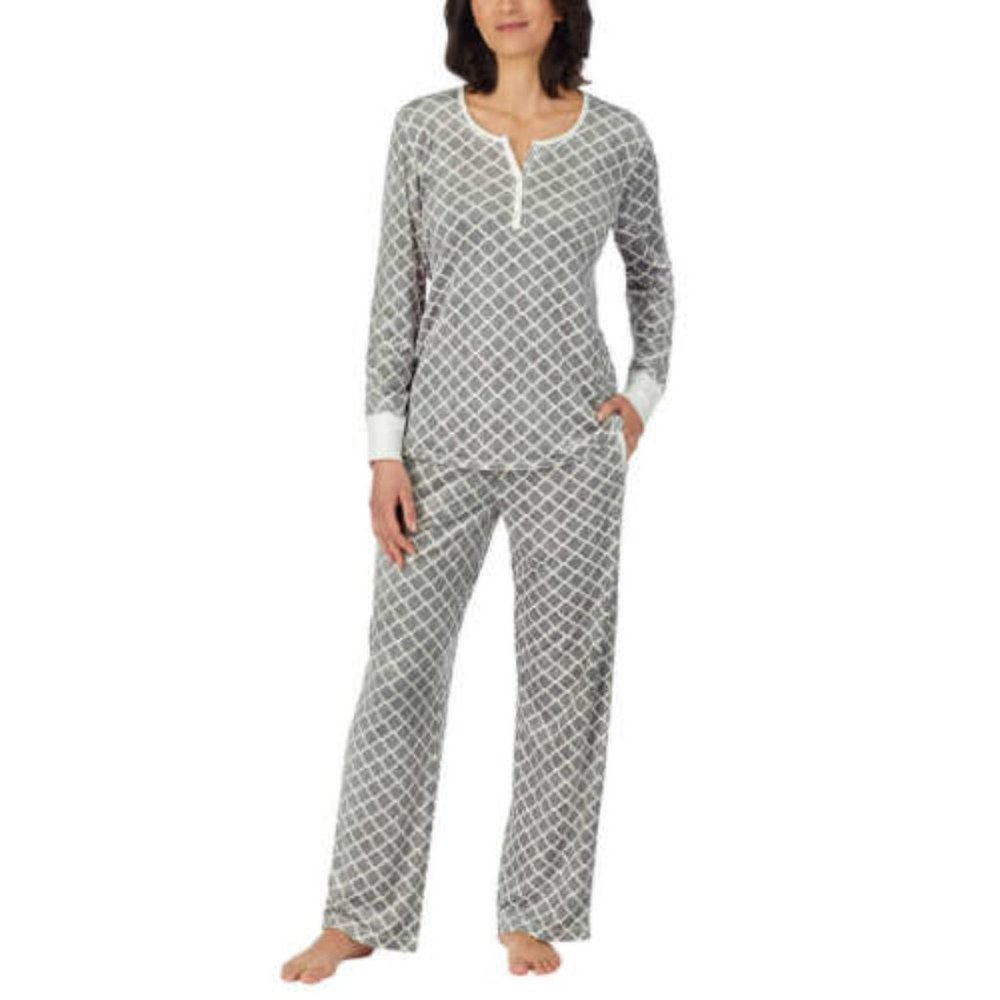 Nautica, Ladies 2 Pc - Pajama Silky Stretch Fleece